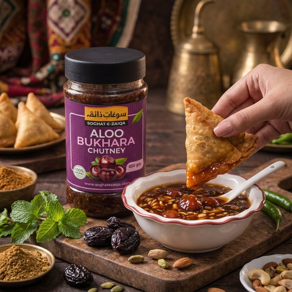 Aloo Bukhara Chutney