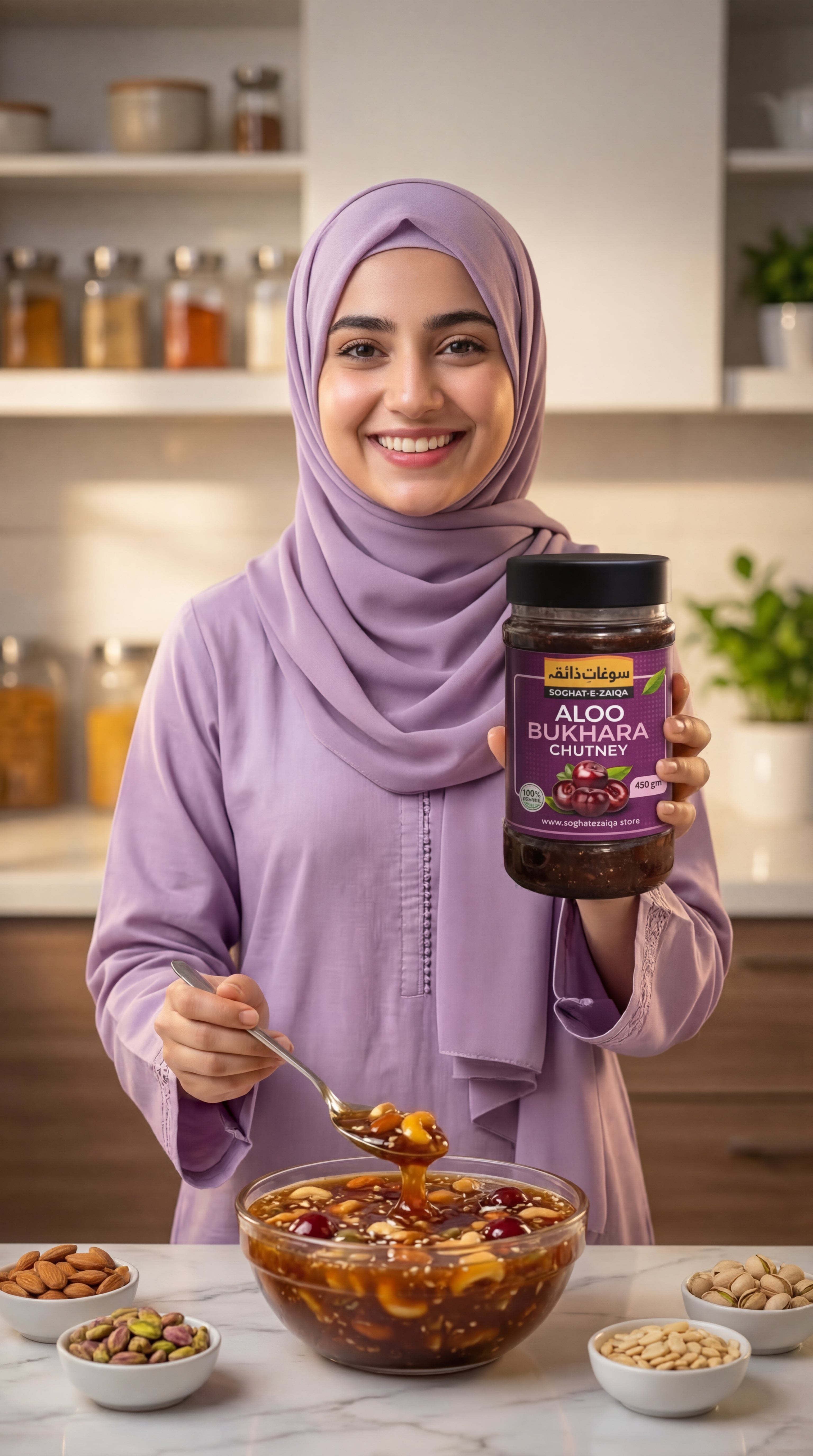 Aloo Bukhara Chutney